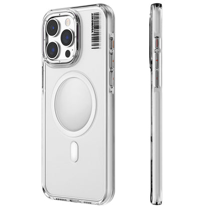 iPhone 15 Pro Max Kılıf M-safe Şarj Özellikli Şeffaf Youngkit Crystal Shield Serisi Kılıf
