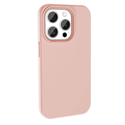 iPhone 15 Pro Max Kılıf M-safe Şarj Özellikli Sıvı Teknolojili Silinebilir Sert Zore Kivi Kılıf