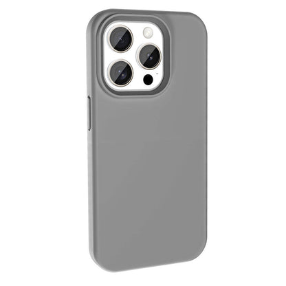 iPhone 15 Pro Max Kılıf M-safe Şarj Özellikli Sıvı Teknolojili Silinebilir Sert Zore Kivi Kılıf