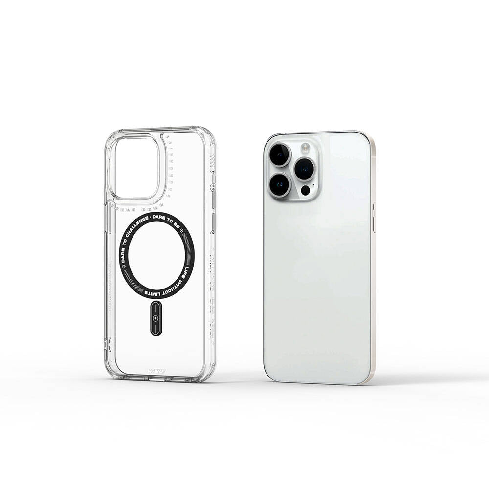iPhone 15 Pro Max Kılıf M-safe Şarj Özellikli Wiwu Basic Color J Serisi Kılıf