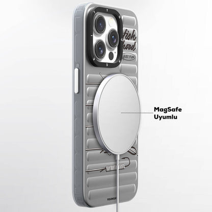 iPhone 15 Pro Max Kılıf M-safe Şarj Özellikli Youngkit Fishing Serisi Kılıf
