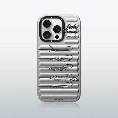 iPhone 15 Pro Max Kılıf M-safe Şarj Özellikli Youngkit Fishing Serisi Kılıf