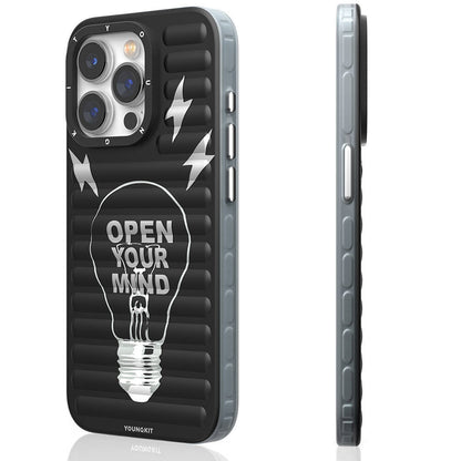 iPhone 15 Pro Max Kılıf M-safe Şarj Özellikli Youngkit Open Mind Serisi Kılıf