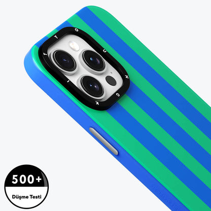 iPhone 15 Pro Max Kılıf M-safe Şarj Özellikli Youngkit Striped Piano Keys Serisi Kılıf