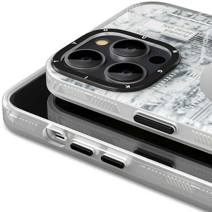 iPhone 15 Pro Max Kılıf M-safe Şarj Özellikli YoungKit Technology Serisi Kılıf