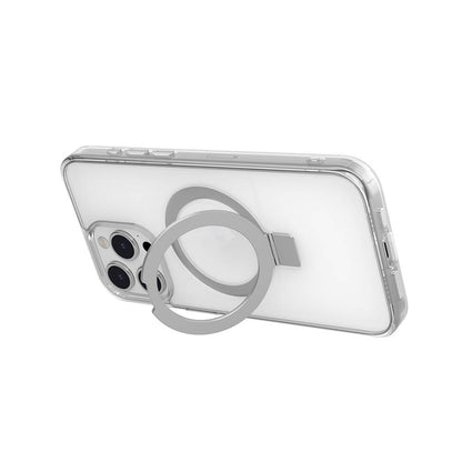iPhone 15 Pro Max Kılıf M-safe Şarj Özellikli Yüzük Standlı Lisanslı Switcheasy Magstand-M Kılıf