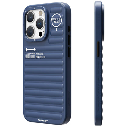 iPhone 15 Pro Max Kılıf Mat Renkli Tasarım YoungKit Original Serisi Kılıf