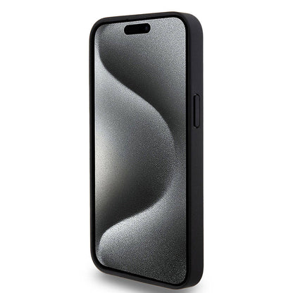 iPhone 15 Pro Max Kılıf Mercedes Benz orijinal Lisanslı M-safe Şarj Özellikli Mühürlü Yıldız Desenli ve Logolu Deri Kılıf