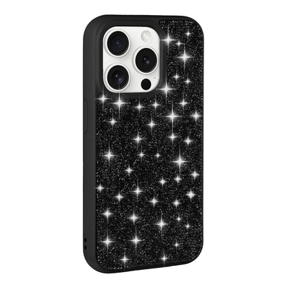 iPhone 15 Pro Max Kılıf Parlak Taşlı Tasarım Zore Pırlanta Kılıf