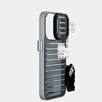 iPhone 15 Pro Max Kılıf Şeffaf Renkli Tasarım YoungKit Fluorite Serisi Kılıf