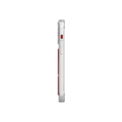 iPhone 15 Pro Max Kılıf SkinArma Standlı Şeffaf Tasarımlı Apex Kılıf