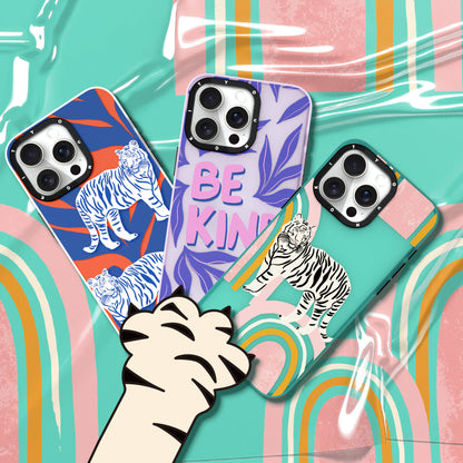 iPhone 15 Pro Max Kılıf Tara Reed Tasarımlı Youngkit Tiger Rhyme Kılıf