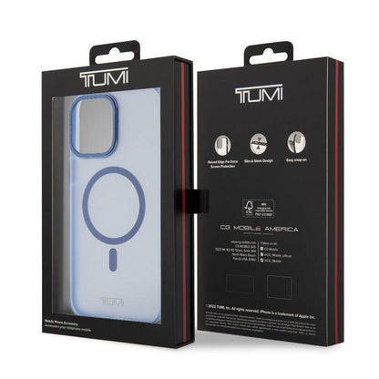 iPhone 15 Pro Max Kılıf TUMI Orijinal Lisanslı M-safe Şarj Özellikli Buzlu Mat Kılıf
