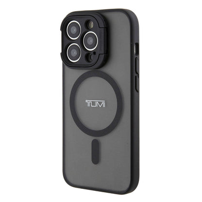 iPhone 15 Pro Max Kılıf TUMI Orijinal Lisanslı M-safe Şarj Özellikli Kamera Standlı Buzlu Mat Kılıf