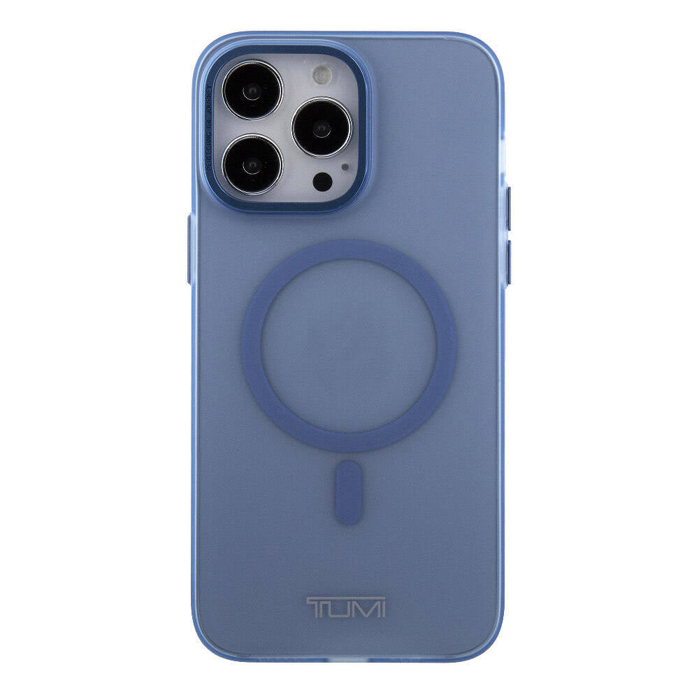 iPhone 15 Pro Max Kılıf TUMI orijinal Lisanslı M-safe Şarj Özellikli Buzlu Mat Kılıf