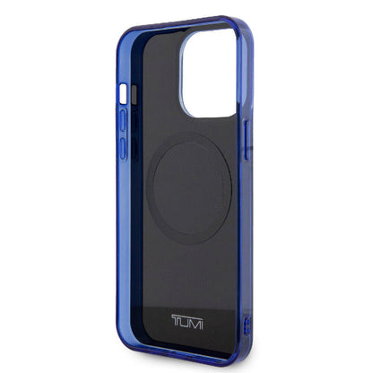 iPhone 15 Pro Max Kılıf TUMI orijinal Lisanslı M-safe Şarj Özellikli PC TPU Çift Katmanlı Sıvı Baskılı Kılıf