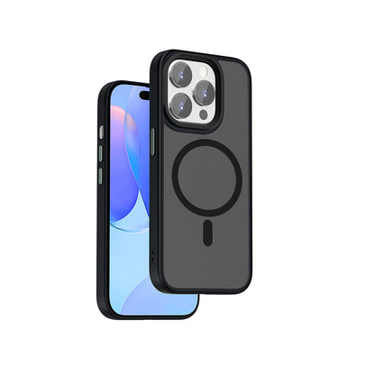 iPhone 15 Pro Max Kılıf Wiwu FGG-011 M-safe Şarj Özellikli Kamera Korumalı Kılıf