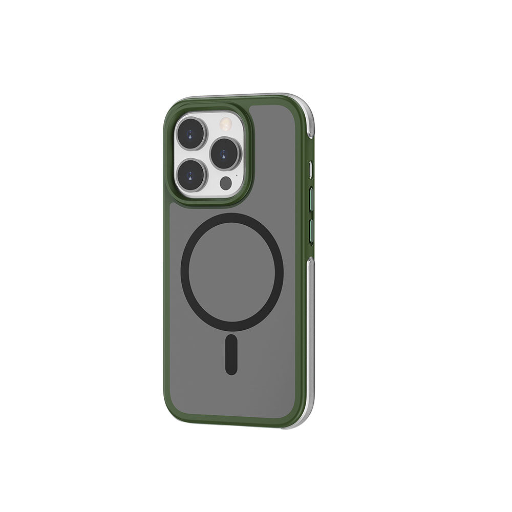 iPhone 15 Pro Max Kılıf Wiwu ZKK-012 M-safe Şarj Özellikli Air Cushion Kılıf
