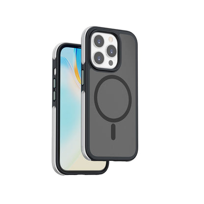 iPhone 15 Pro Max Kılıf Wiwu ZKK-012 M-safe Şarj Özellikli Air Cushion Kılıf