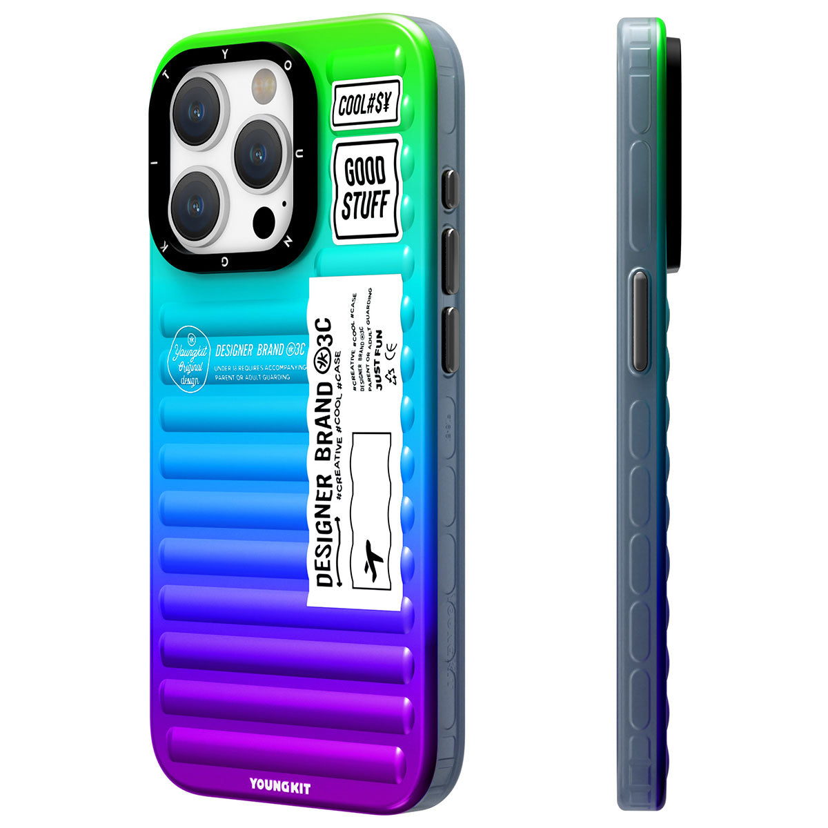 iPhone 15 Pro Max Kılıf YoungKit The Secret Color Serisi Kılıf
