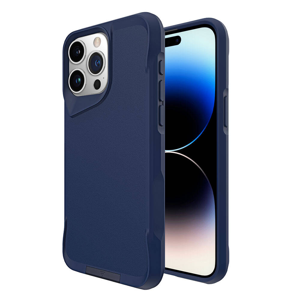 iPhone 15 Pro Max Kılıf Zore Airbag Kenarlı T-Max Mat Standlı Kılıf
