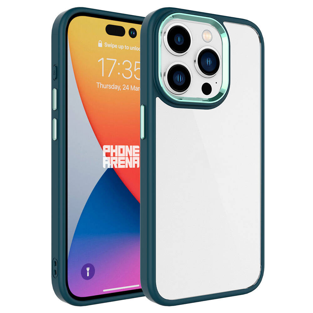 iPhone 15 Pro Max Kılıf Zore Krom Kılıf