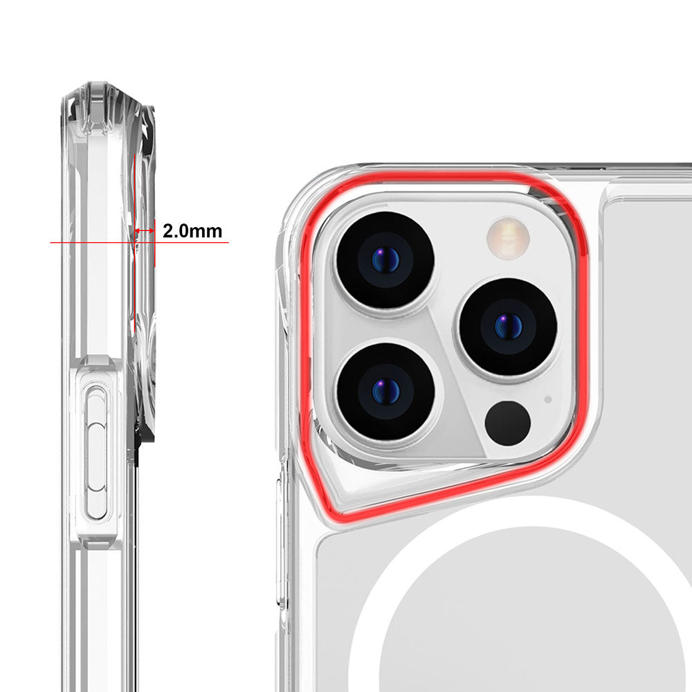 iPhone 15 Pro Max Kılıf Zore M-safe Şarj Özellikli T-Max M-safe Kılıf