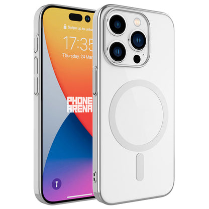 iPhone 15 Pro Max Kılıf Zore Wireless Şarj Özellikli Pixel M-safe Kılıf