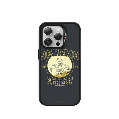 iPhone 15 Pro Max M-safe Şarj Özellikli Casebang Sesame Street Serisi Mıknatıslı Arka Panel