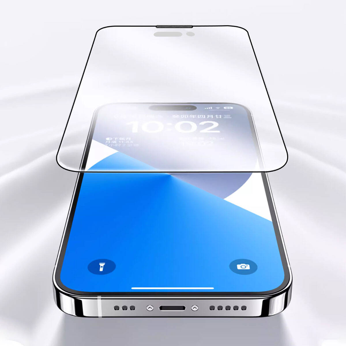 iPhone 15 Pro Wiwu iVista Screen Matte Ultra Güçlü Temperli Mat Ekran Koruyucu