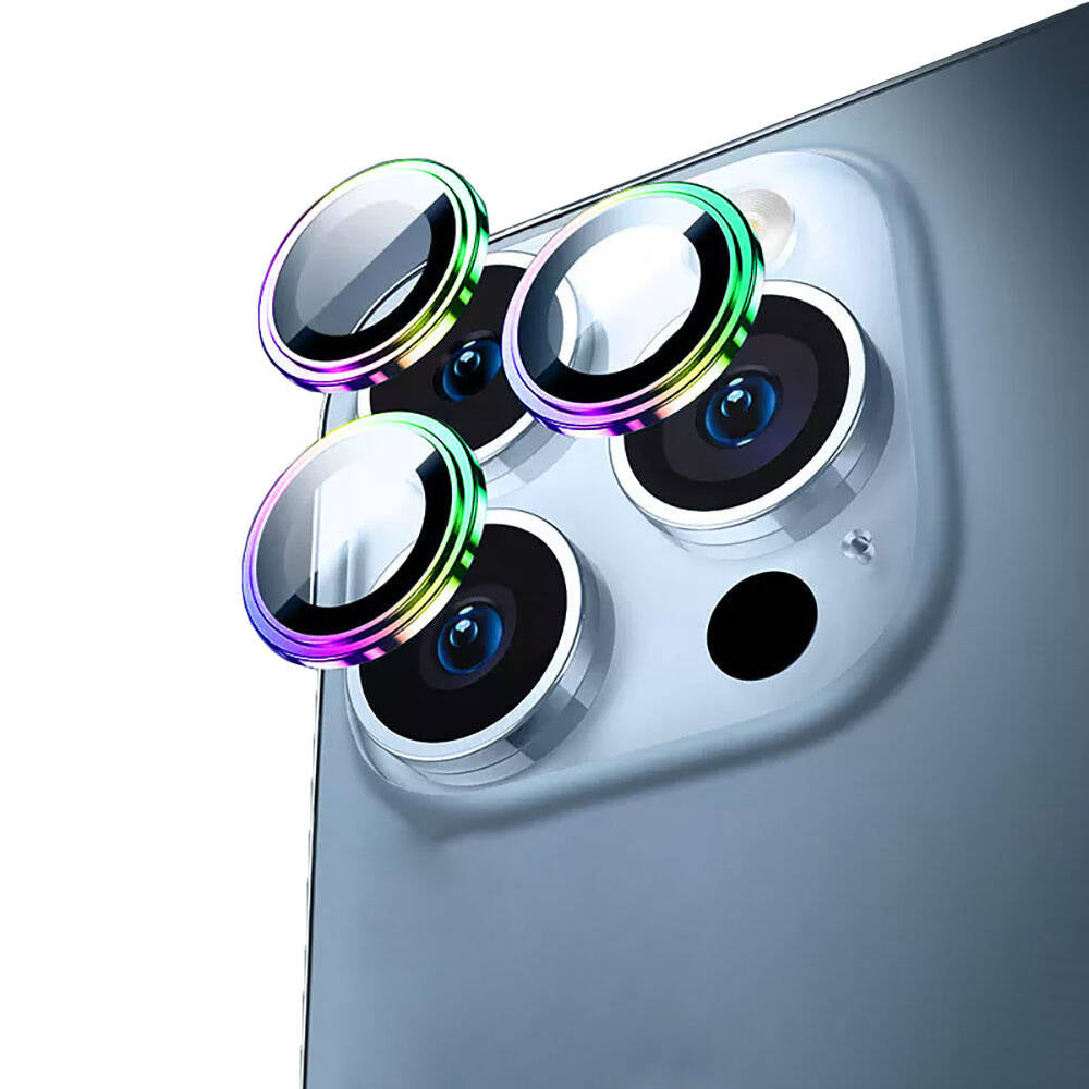 iPhone 15 Pro Wiwu Lens Guard Metal Kamera Lens Koruyucu