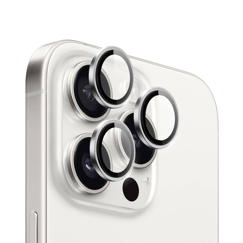 iPhone 15 Pro Wiwu LG-003 Lens Guard Çizilmeye Karşı Dayanıklı Safir Kamera Lens Koruyucu
