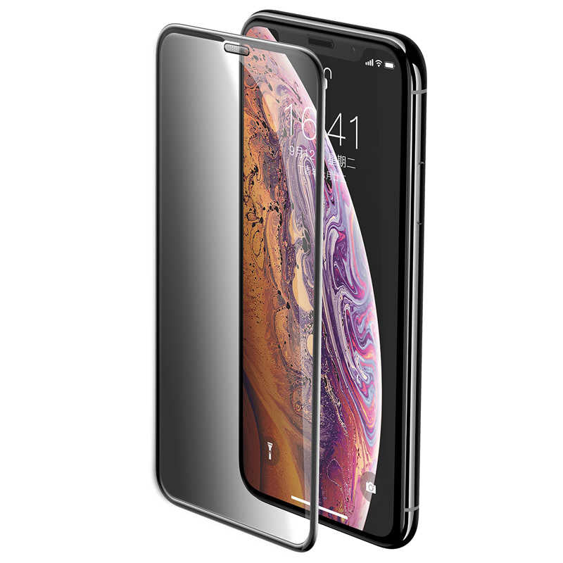 iPhone 15 Pro Zore Anti-Dust Privacy Temperli Ekran Koruyucu