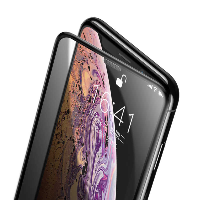 iPhone 15 Pro Zore Anti-Dust Privacy Temperli Ekran Koruyucu