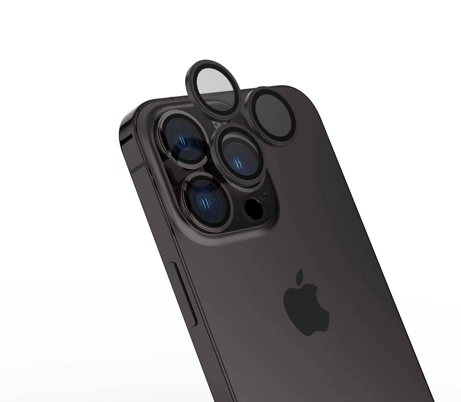 iPhone 15 Pro Zore Safir CL-15 Parmak İzi Bırakmayan Anti-Reflective Kamera Lens Koruyucu