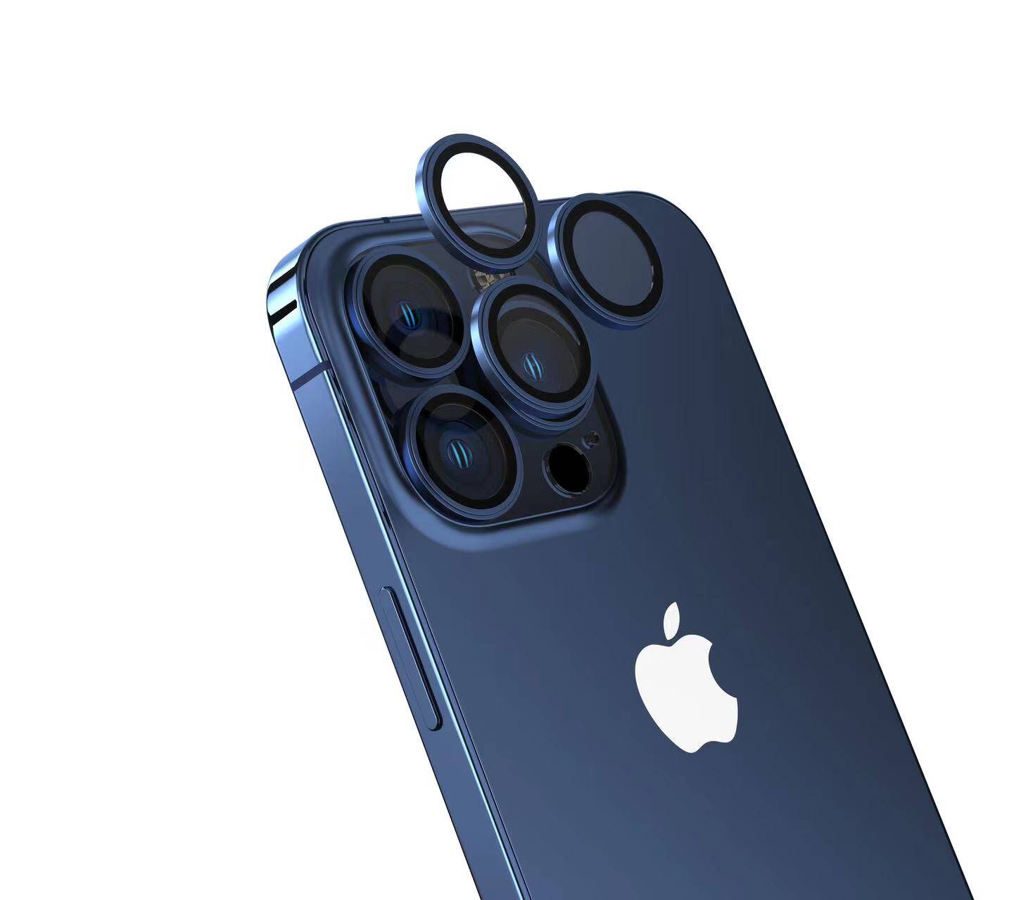iPhone 15 Pro Zore Safir CL-15 Parmak İzi Bırakmayan Anti-Reflective Kamera Lens Koruyucu