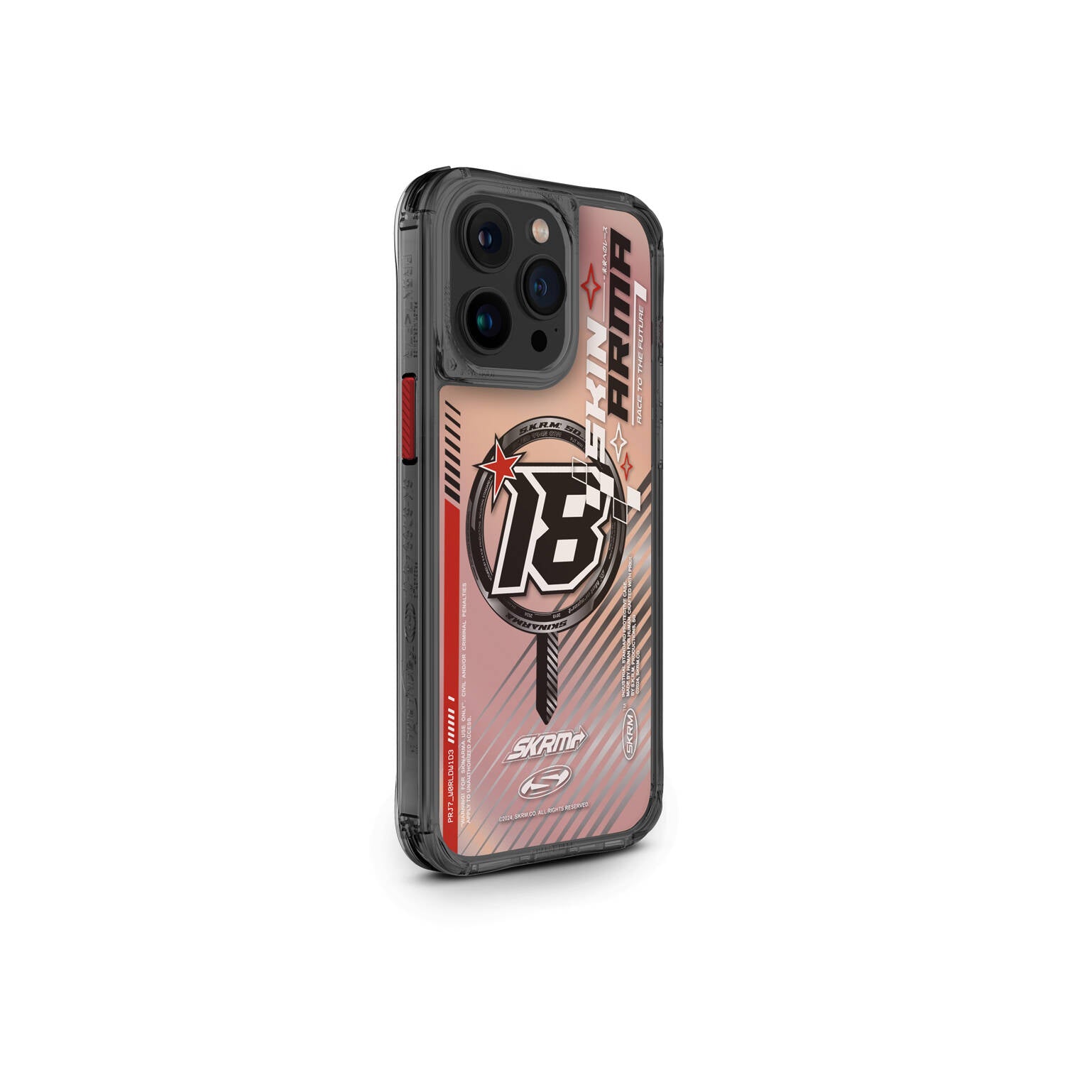iPhone 15 Pro Max SkinArma M-safe Şarj Özellikli Sticker Yapıştırmalı Drift Kılıf