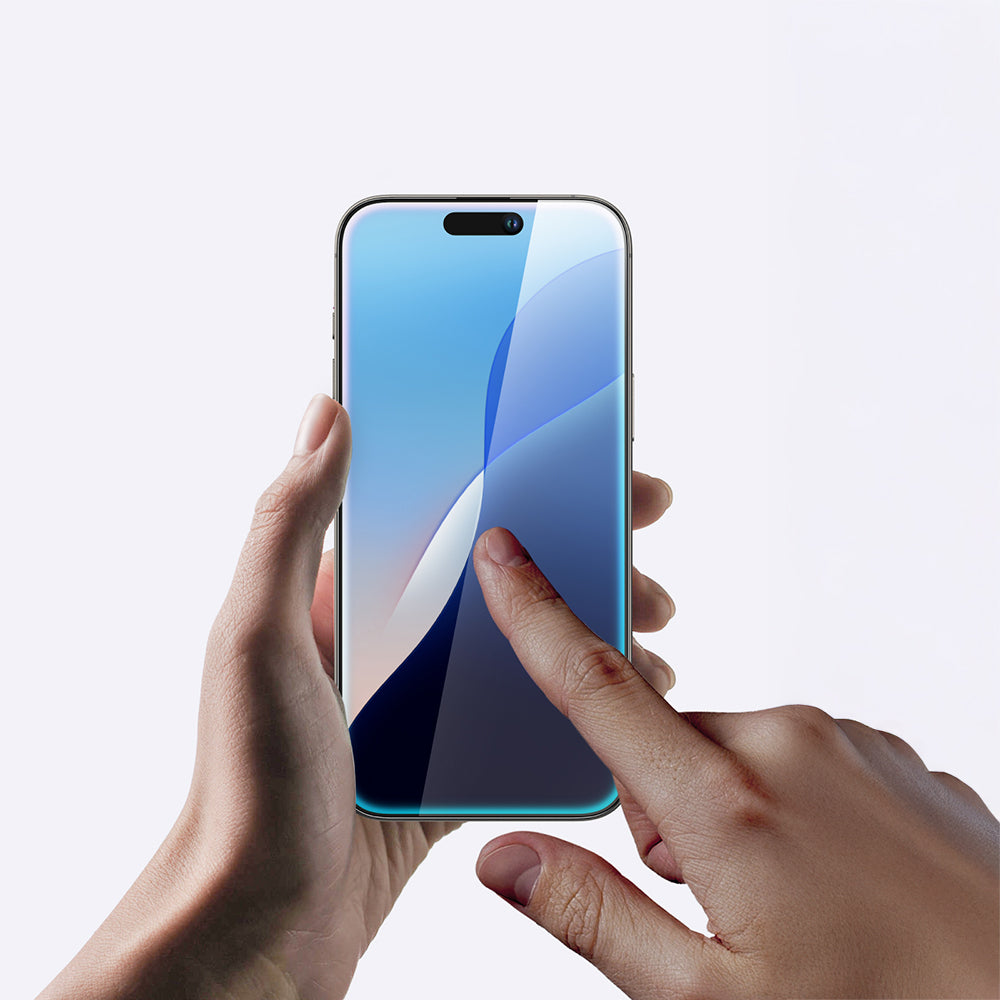 iPhone 16 Amazingthing Radix Parmak İzi Bırakmayan Temperli Cam Ekran Koruyucu