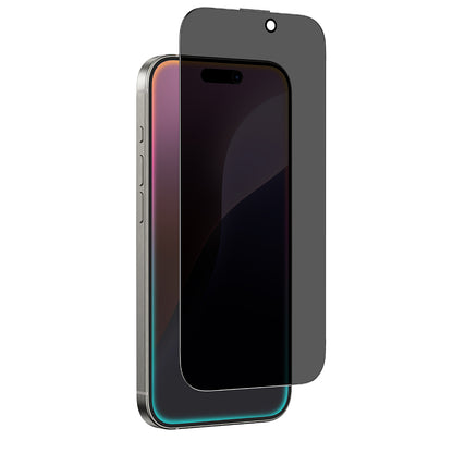 iPhone 16 Amazingthing Titan Privacy Parmak İzi Bırakmayan Temperli Cam Ekran Koruyucu