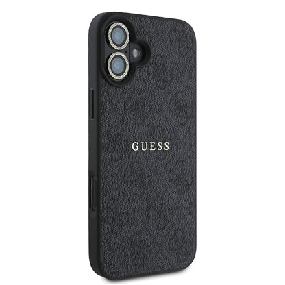 iPhone 16 Guess Orijinal Lisanslı Kılıf + Ekran Koruyucu + Lens Koruyucu 3in1 Aksesuar Seti