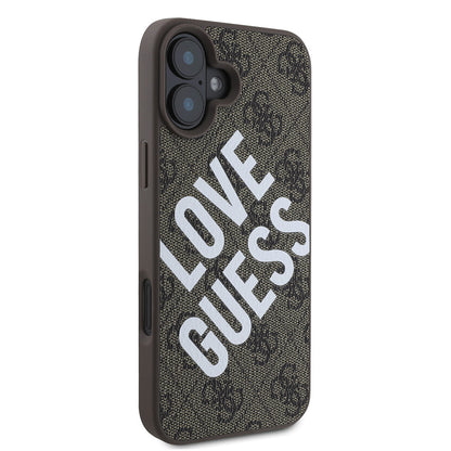 iPhone 16 Kılıf Guess Orijinal Lisanslı Big Love Guess Kılıf