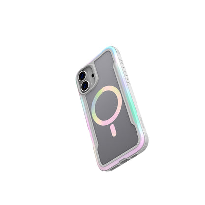 iPhone 16 Kılıf M-safe Şarj Özellikli Airbagli Raptic Shield 2.0 Serisi Şeffaf Arka Yüzey Kılıf