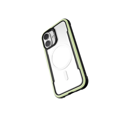 iPhone 16 Kılıf M-safe Şarj Özellikli Airbagli Raptic Shield Serisi Şeffaf Arka Yüzey Kılıf