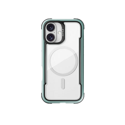 iPhone 16 Kılıf M-safe Şarj Özellikli Airbagli Raptic Shield Serisi Şeffaf Arka Yüzey Kılıf