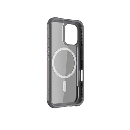 iPhone 16 Kılıf M-safe Şarj Özellikli Airbagli Raptic Shield Serisi Şeffaf Arka Yüzey Kılıf