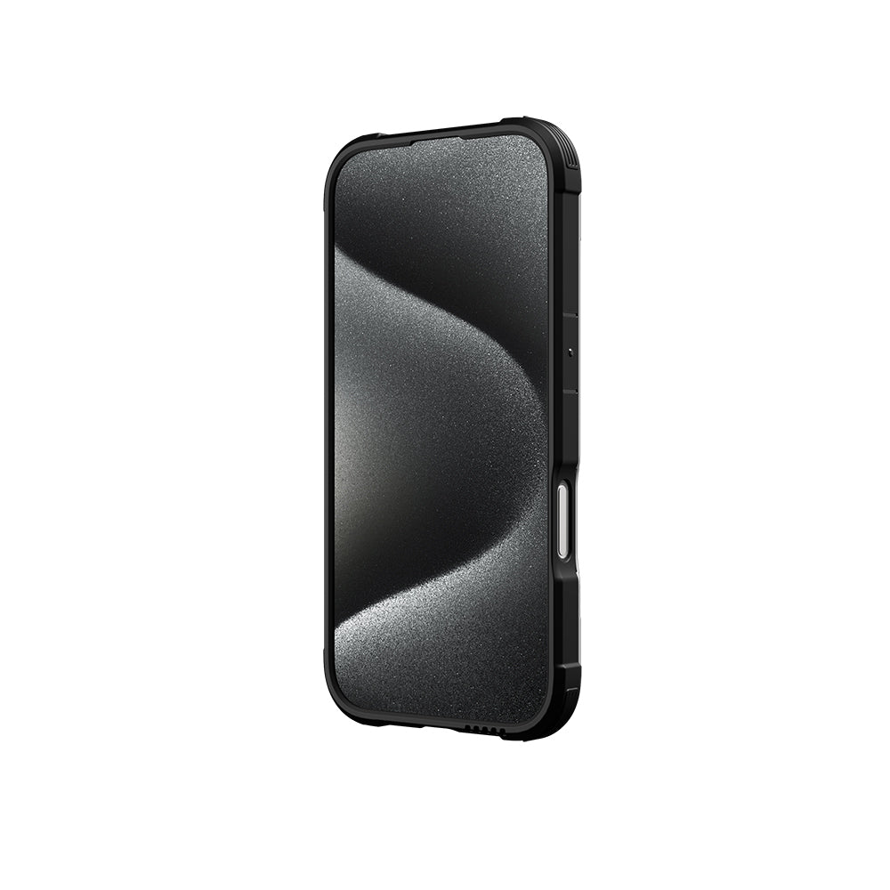 iPhone 16 Kılıf M-safe Şarj Özellikli Airbagli Raptic Shield Serisi Şeffaf Arka Yüzey Kılıf