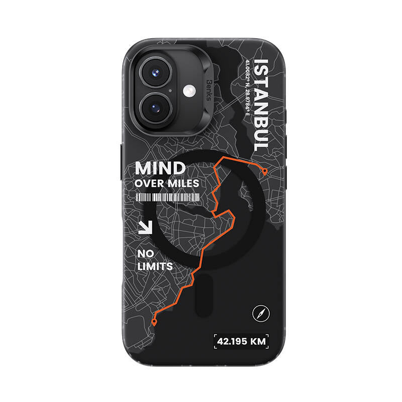 iPhone 16 Kılıf M-safe Şarj Özellikli Benks City Serisi Kılıf