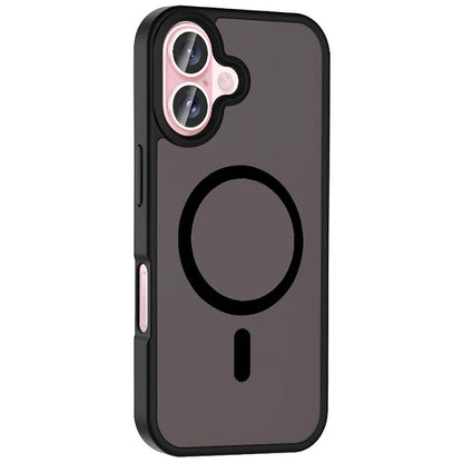 iPhone 16 Kılıf M-safe Şarj Özellikli Mat Arka Yüzey Zore Sio Kılıf