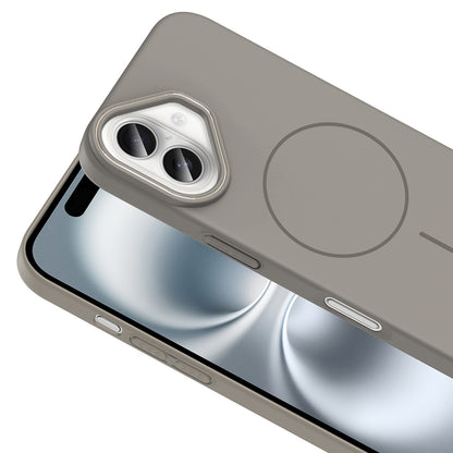 iPhone 16 Kılıf M-safe Şarj Özellikli Zore Ruby Sert Kılıf