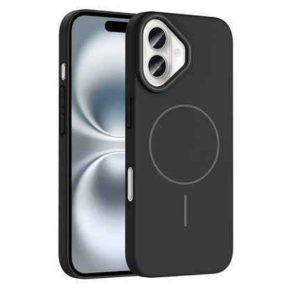 iPhone 16 Kılıf M-safe Şarj Özellikli Zore Ruby Sert Kılıf